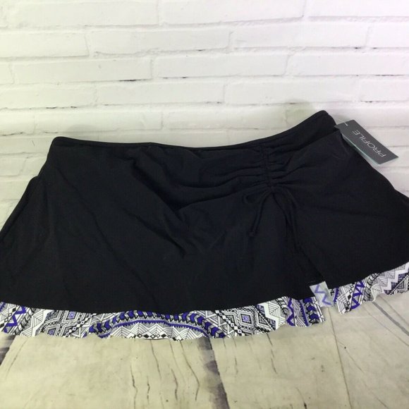 Profile Gottex Swimwear Skirted Swim Skirt Size 16